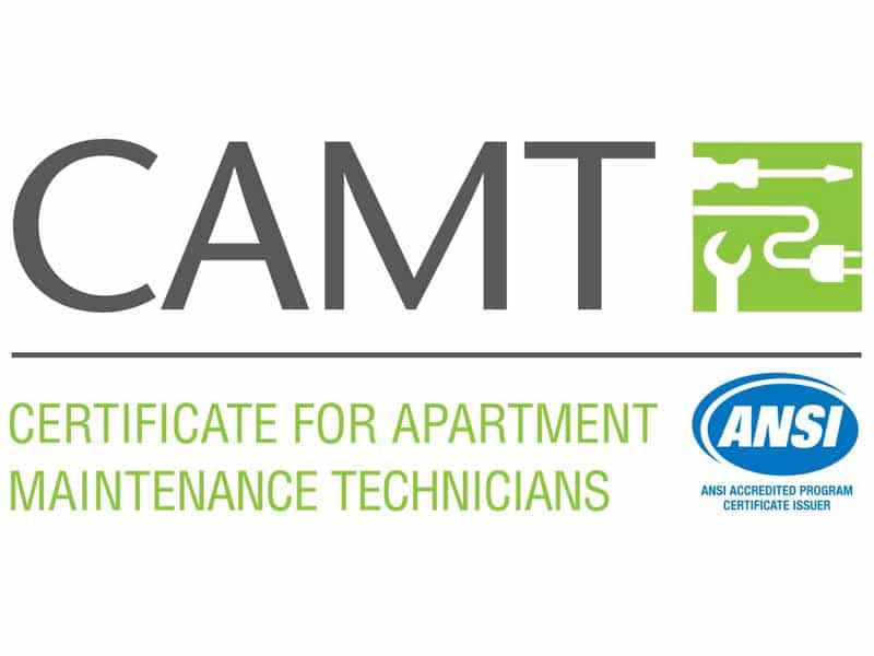 CAMT - Certificate For Apartment Maintenance Technician