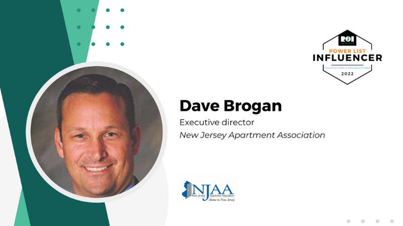 NJAA’s David Brogan Named to ROI-NJ 2022 Power List